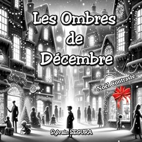 Couverture du livre Les Ombres de Décembre — Noël contrasté de Sylvain Segura