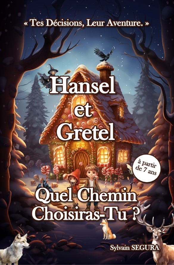 Couverture d’ouvrage : Hansel et Gretel : Quel Chemin Choisiras-tu ?