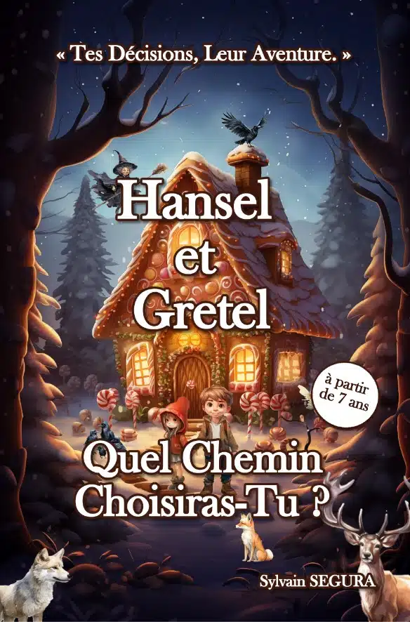 Couverture d’ouvrage : Hansel et Gretel : Quel Chemin Choisiras-tu ?